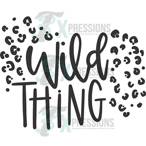 Wild Thing with Leopard spots