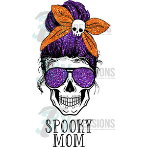Spooky Mom skull