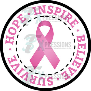 Breast Cancer Hope Inspire Believe Survive