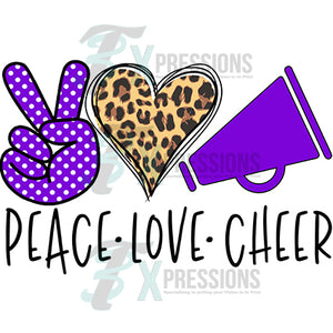 Peave Love Cheer Purple