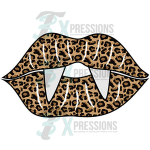 Leopard Vampire Lips