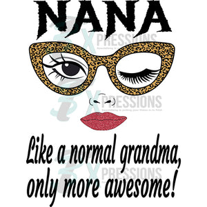 Personalized Like a normal Grandma, only more awesome