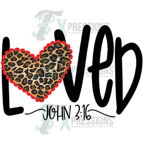 Loved John 3 16
