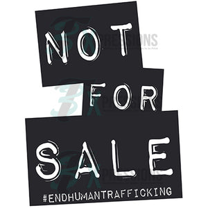 Not for Sale End Child Trafficking