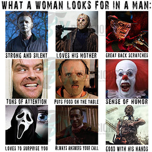 What a woman looks for in a man