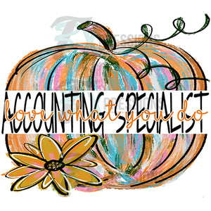 Painted Pumpkin Accounting Specialist, Love what you do