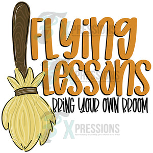 Flying Lessons bring your broom