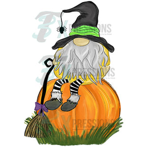 Halloween Pumpkin Gnome