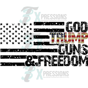 God Trump Guns Freedom