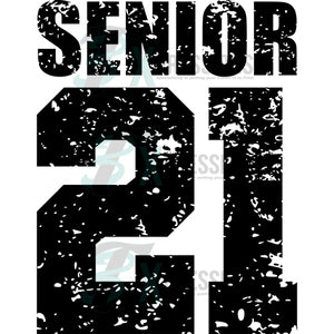 Senior 2021 Grunge