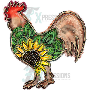 Rooster Sunflower