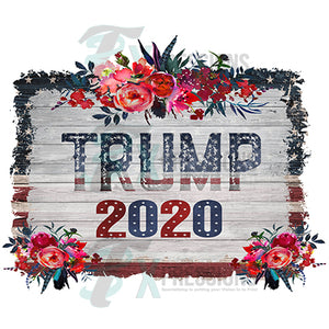 Trump 2020 Flowers