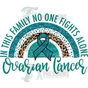 Ovarian Cancer Teal
