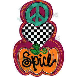 Peace Love Pumpkin Spice stack