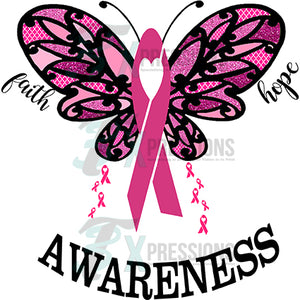 Breast Cancer Butterfly