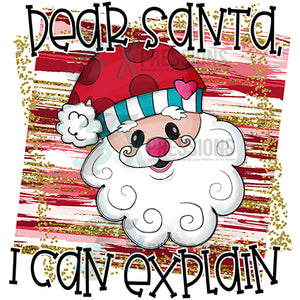 Dear Santa I Can Explain