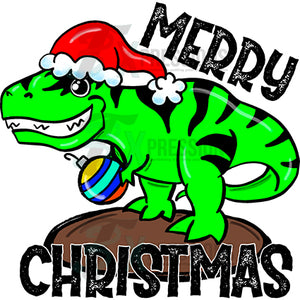 Merry Christmas T-Rex