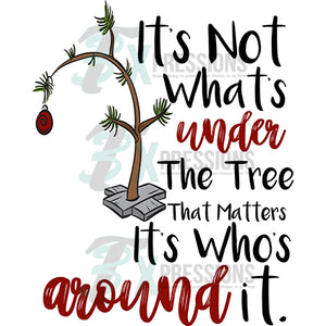 Its not what's under the tree