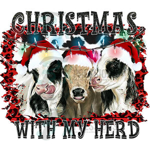 Christmas with my herd