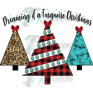 dreaming of a turquoise christmas