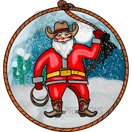 Santa Rodeo Lasso Country Tagged