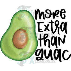 More extra than guac