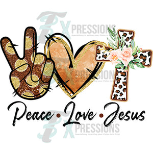 Peace Love Jesus
