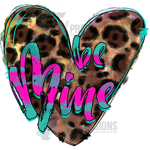 Be Mine Leopard Heart