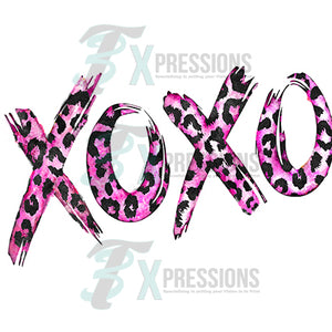 XOXO Pink Leopard