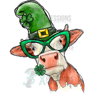 St Patricks Day Cow