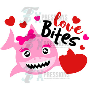Love Bites girl shark