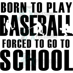 Born to Play Baseball