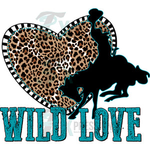 Wild Love Leopard Heart
