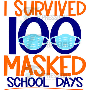 Masked 100 School Days