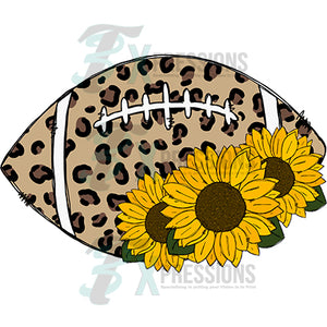Leopard Football Sunflower
