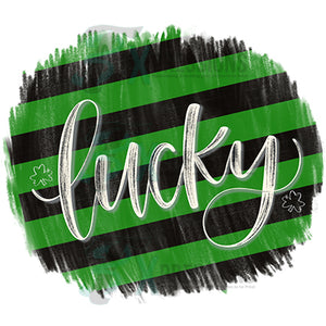 Lucky Green and Black background