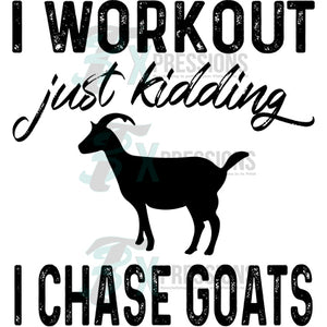 I Chase Goats