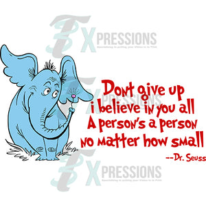 Don't Give up, Read across America