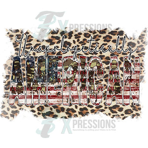 american flag leopard