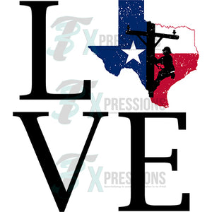 Love Texas  linemen