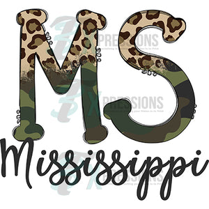 Mississippi Cheetah and Camo