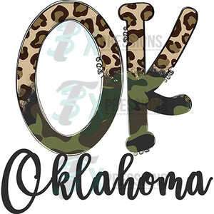 Oklahoma Cheetah and Camo