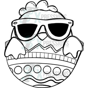 Boy Chick coloring page