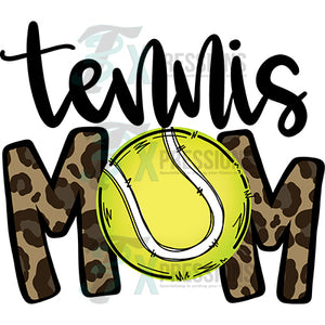 tennis mom leopard