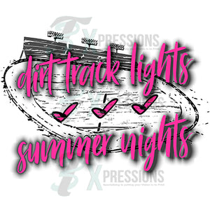 Dirt track and summer nights