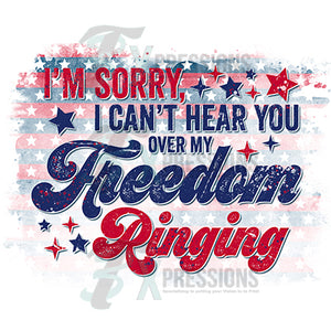 cant hear freedom ring