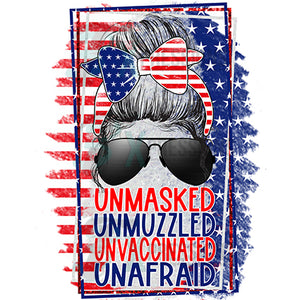 Unmasked Unmuzzled Girl
