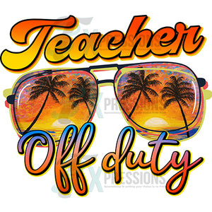 teacher off duty