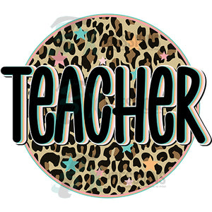 Teacher Leopard Circle