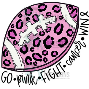 Go Fight Win Pink Football, breast cancer